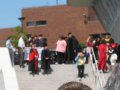 IMG_2178 * Graduates Walking down * 2272 x 1704 * (797KB)